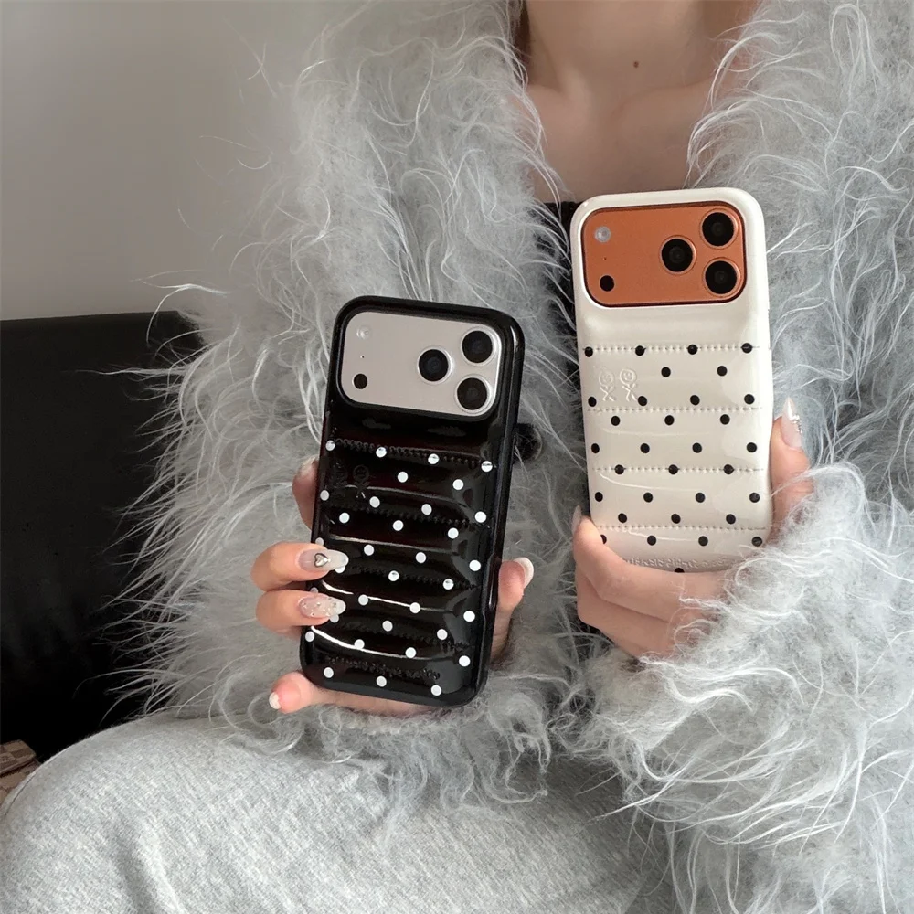 New Korean INS Leather Polka Dot Cute Phone case for iPhone 17 Pro Max 13 14 15 16 Pro 17 Fundas Kawaii Cartoon Shockproof Cover
New Korean INS Leather Polka Dot Cute Phone case for iPhone 17 Pro Max 13 14 15 16 Pro 17 Fundas Kawaii Cartoon Shockproof Cover