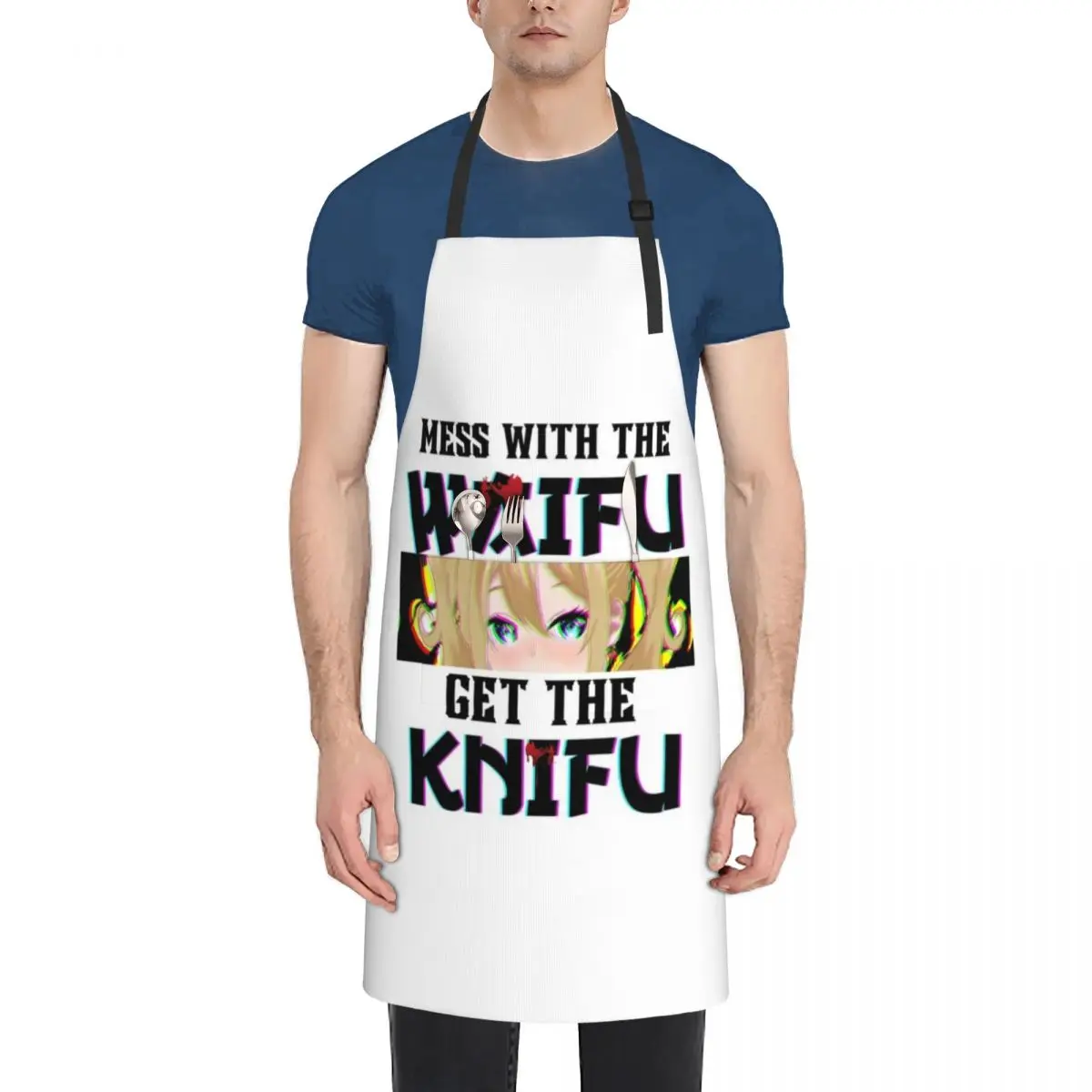 Mess With The Waifu Get The Knifu Apron men Custom work gowns for women cleaning Apron
Mess With The Waifu Get The Knifu Apron men Custom work gowns for women cleaning Apron