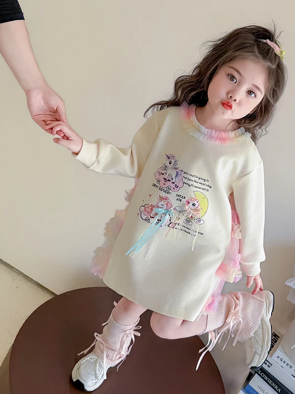Spring New Sweet Princ Sle Girls Dr Long Sve Me Hoodie Skirt Children's Clothing Stand Fit B Class Comfortable
Spring New Sweet Princ Sle Girls Dr Long Sve Me Hoodie Skirt Children's Clothing Stand Fit B Class Comfortable