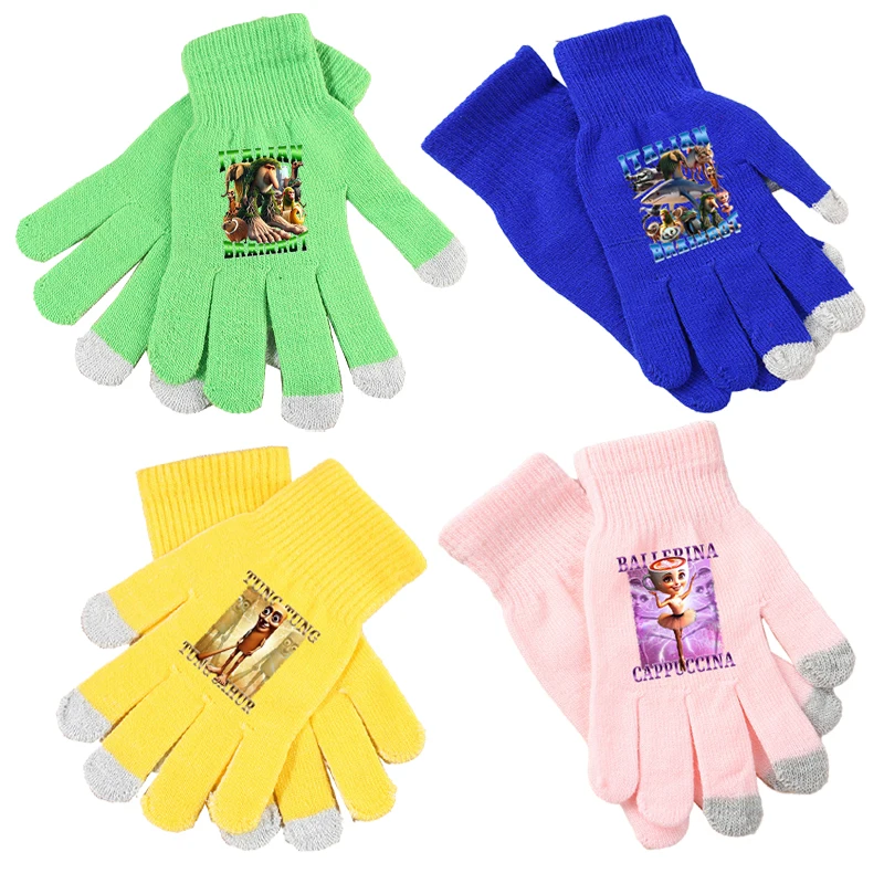 Italian Brainrot Gloves Kids Tralalero Tralala Cute Glove Boys Girls Winter Warm Touchable Screen Mittens Children Birthday Gift 
Italian Brainrot Gloves Kids Tralalero Tralala Cute Glove Boys Girls Winter Warm Touchable Screen Mittens Children Birthday Gift