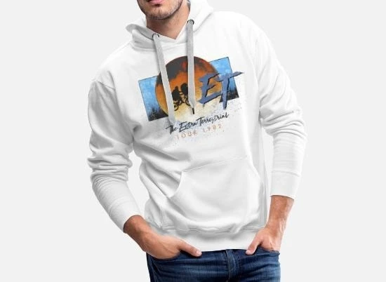 E.T. Movie Inspired Cotton Printed Hoodie Celebrate The Timeless Classic E.T. with This Stylish Cotton Hoodie Showcasing Iconic 
E.T. Movie Inspired Cotton Printed Hoodie Celebrate The Timeless Classic E.T. with This Stylish Cotton Hoodie Showcasing Iconic