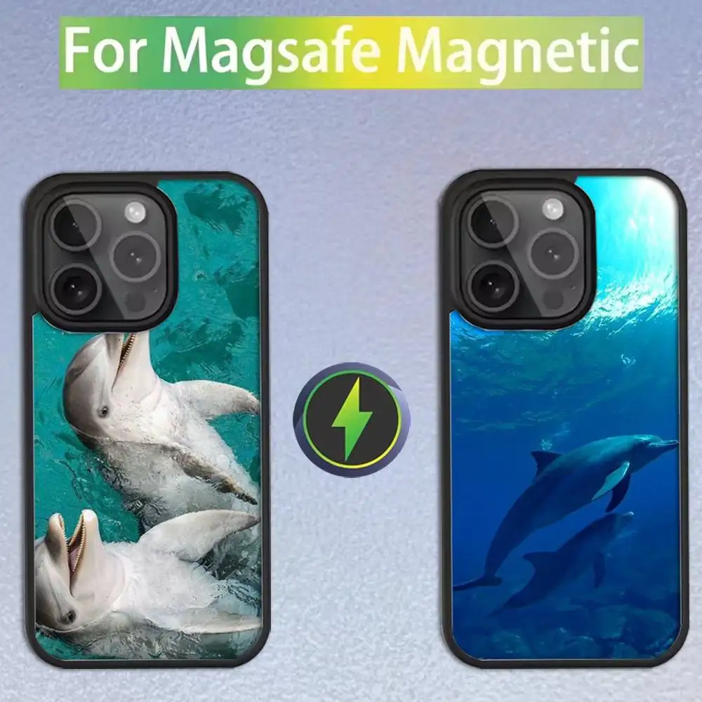 Cute Dolphin Phone Case For iPhone 16,15,14,13,12,11,Pro,Max,Plus,Mini,SE Magsafe Magnetic Wireless Charging
Cute Dolphin Phone Case For iPhone 16,15,14,13,12,11,Pro,Max,Plus,Mini,SE Magsafe Magnetic Wireless Charging