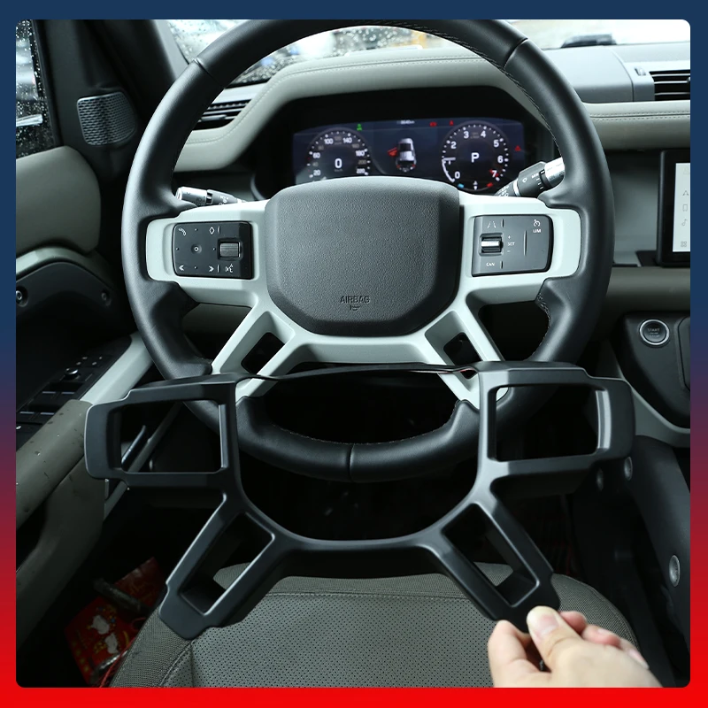 Car Steering Wheel Decoration Cover Trim Frame Sticker For Land Rover Defender 90 110 130 2020-2025 Interior Accessories
Car Steering Wheel Decoration Cover Trim Frame Sticker For Land Rover Defender 90 110 130 2020-2025 Interior Accessories