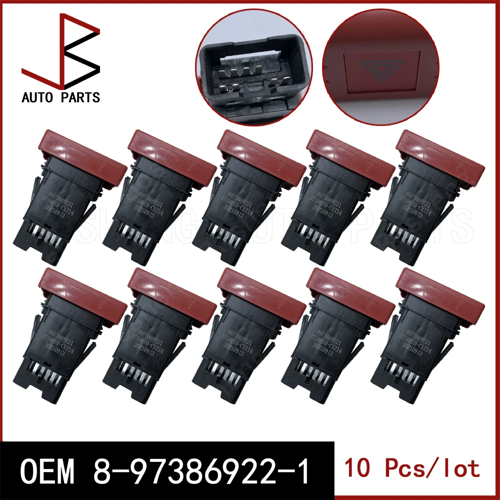 10 Pcs/lot New Hazard Switch for Isuzu Engine 6HK1 6UZ1 Truck VC46 FVR34 NPR VC46 OEM 8-97386922-1 8973869221 8 97386922 1
10 Pcs/lot New Hazard Switch for Isuzu Engine 6HK1 6UZ1 Truck VC46 FVR34 NPR VC46 OEM 8-97386922-1 8973869221 8 97386922 1