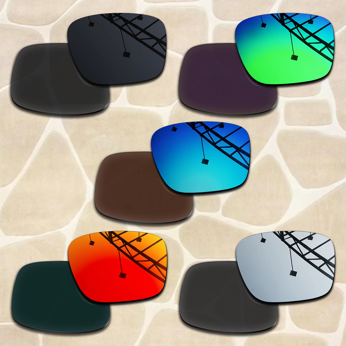 Anti-Scratch Polarized Replacement Lenses for Oakley Mainlink XL OO9264 61mm Sunglasses
Anti-Scratch Polarized Replacement Lenses for Oakley Mainlink XL OO9264 61mm Sunglasses