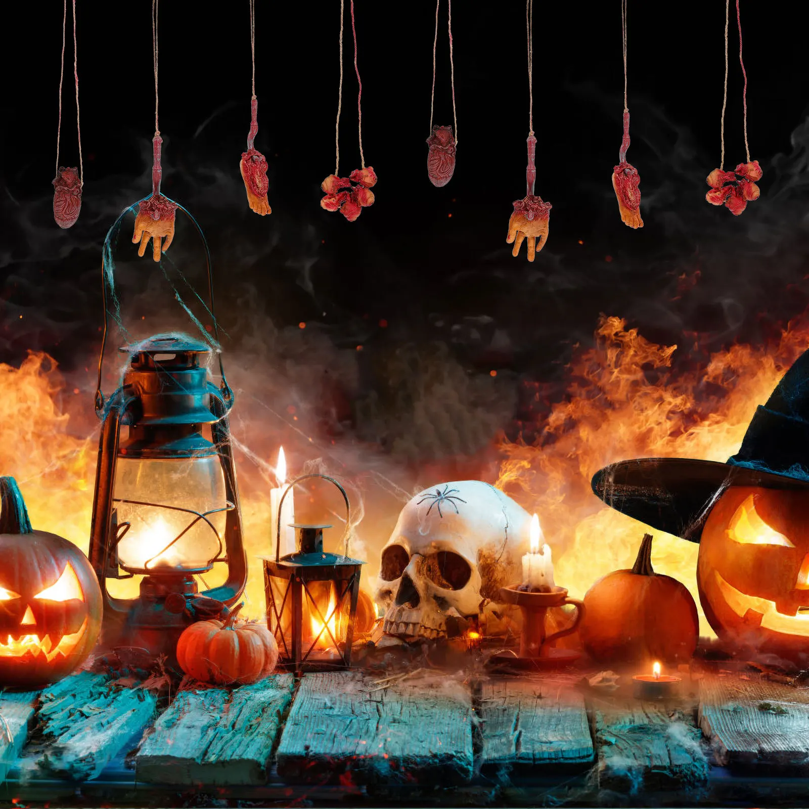 1 set 1 Set Broken Body Parts Zombie Party Decorations Fake Human Organs For Haunted House Scare Props Halloween Scene Supplies
1 set 1 Set Broken Body Parts Zombie Party Decorations Fake Human Organs For Haunted House Scare Props Halloween Scene Supplies