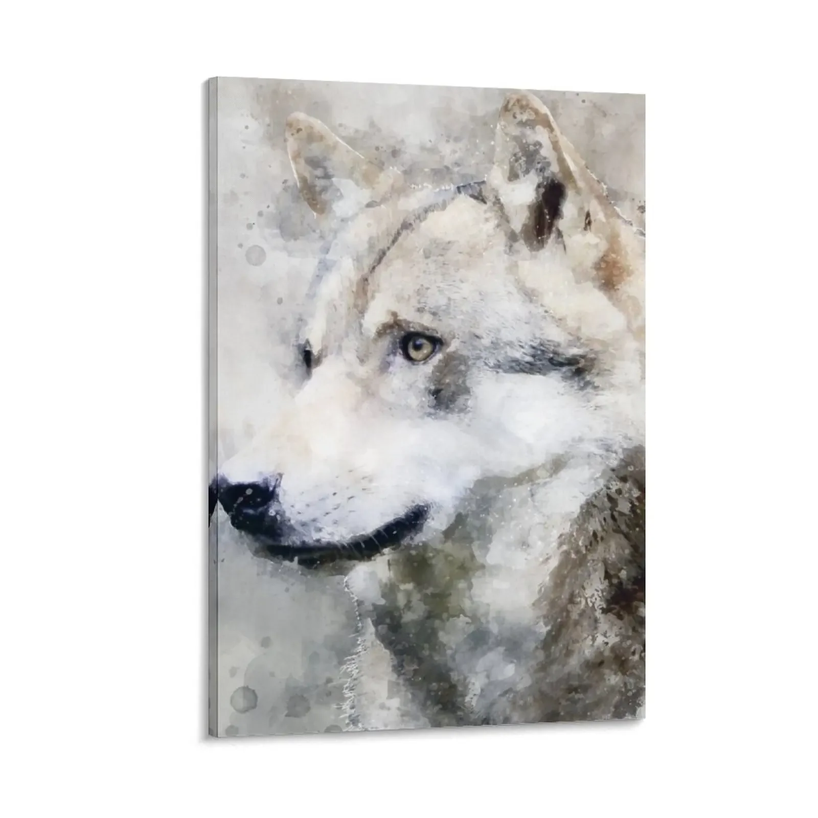 Dramabite Watercolor wolf wolves animal watercolour wildlife Canvas Painting wall art Decorative prints wall painting art mural
Dramabite Watercolor wolf wolves animal watercolour wildlife Canvas Painting wall art Decorative prints wall painting art mural
