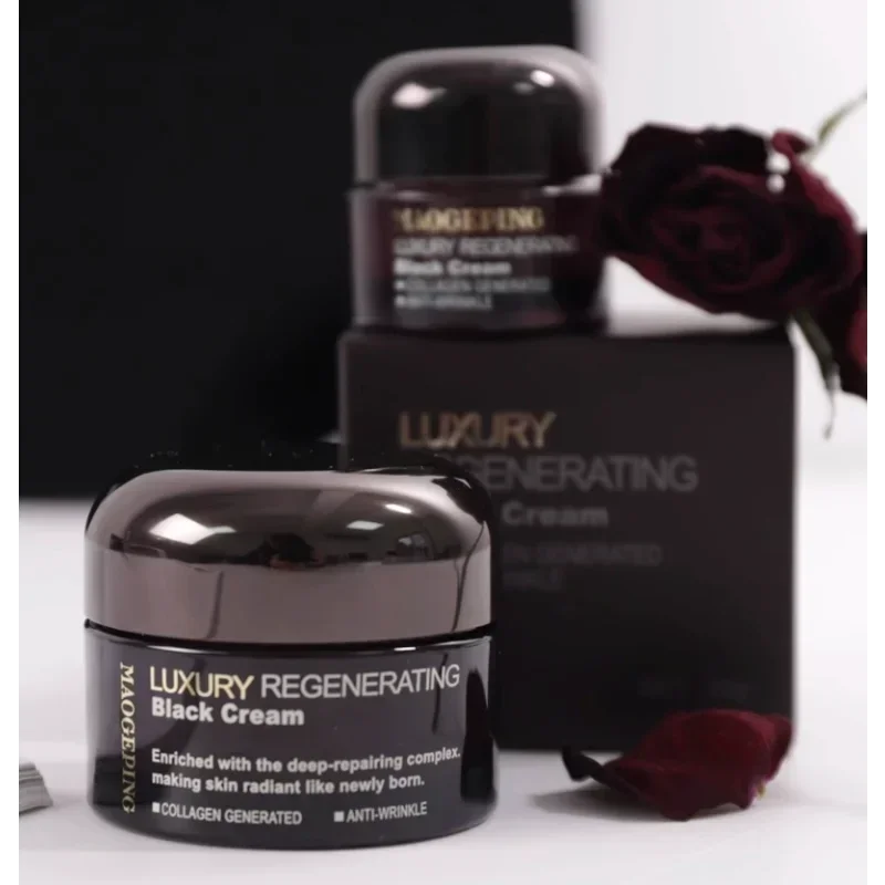 MAOGEPING LUXURY РЕГЕНЕРАТИРУЮЩИЙ черный крем, антивозрастной, укрепляющий, увлажняющий, против морщин, питательный, восстанавливающий уход за кожей
MAOGEPING LUXURY РЕГЕНЕРАТИРУЮЩИЙ черный крем, антивозрастной, укрепляющий, увлажняющий, против морщин, питательный, восстанавливающий уход за кожей