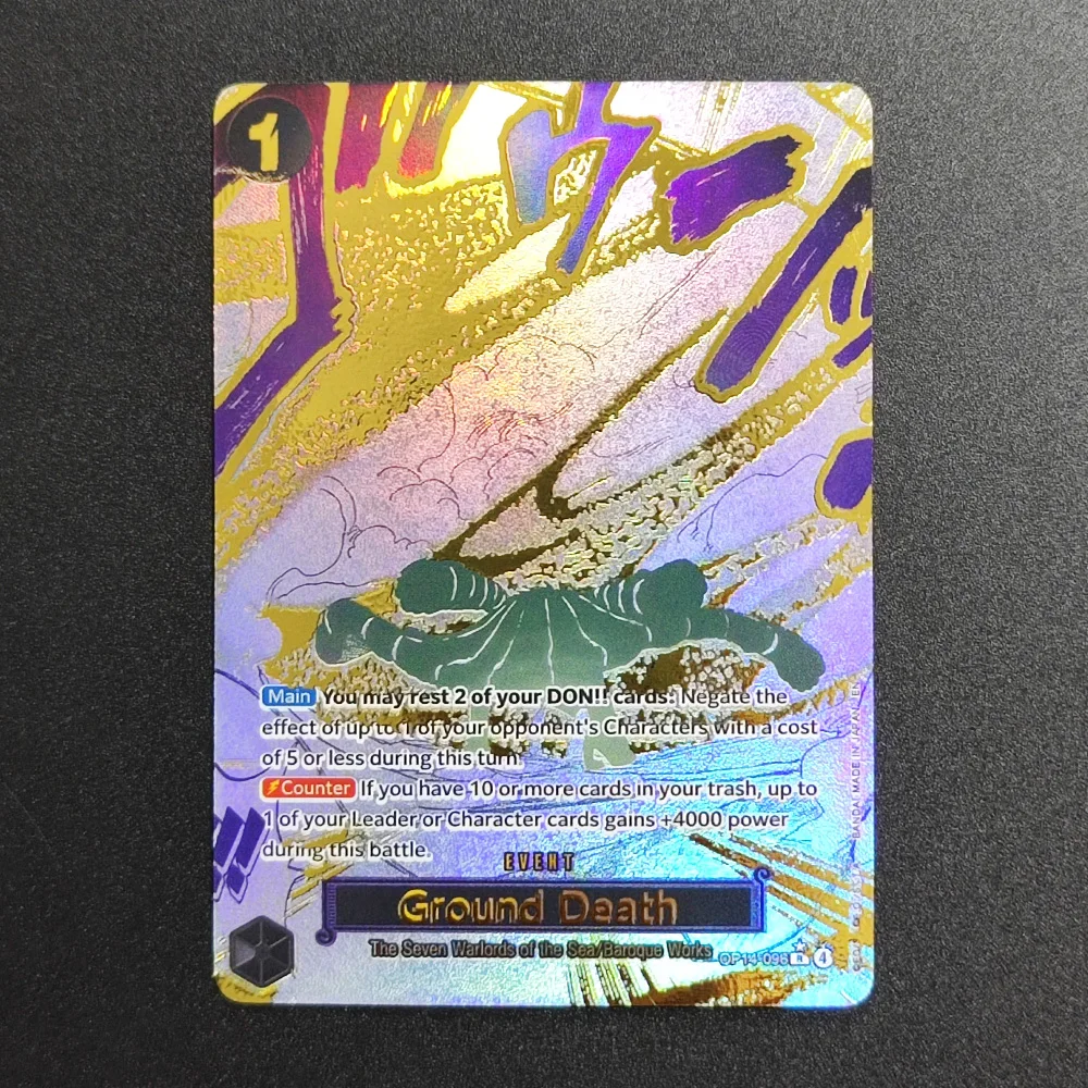 One Piece TCG DIY Textured Card 2026 EN Boa Hancock You'll Frighten Me Event SR Mint Graded Anime Collectible Trading Card Game
One Piece TCG DIY Textured Card 2026 EN Boa Hancock You'll Frighten Me Event SR Mint Graded Anime Collectible Trading Card Game