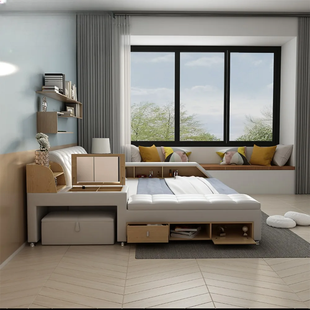 Luxury Teenage Girls Beds Double Aesthetic Sleeping Japanese Bed Modern Lounge Cama De Lujo Para Dormitorio Home Furniture
Luxury Teenage Girls Beds Double Aesthetic Sleeping Japanese Bed Modern Lounge Cama De Lujo Para Dormitorio Home Furniture