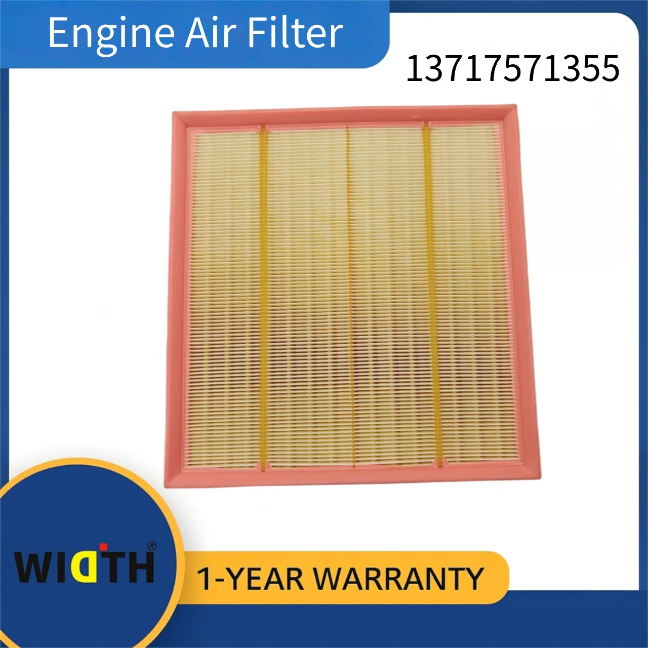 13717571355 Engine Air Filter for BMW 535i 640i 740Li XDrive35i M40i XDrive40i 2010-2018 | OE Replacement
13717571355 Engine Air Filter for BMW 535i 640i 740Li XDrive35i M40i XDrive40i 2010-2018 | OE Replacement