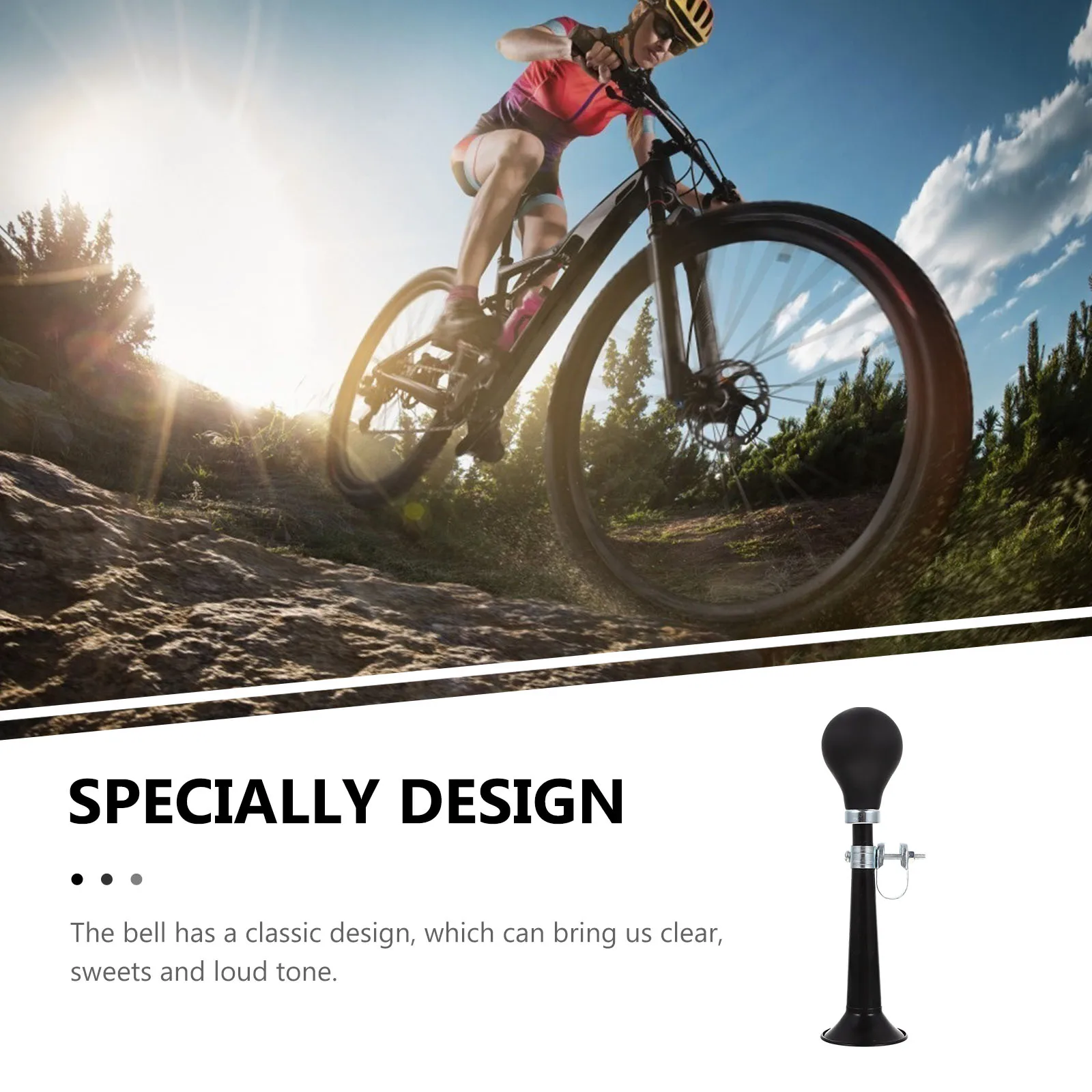 Bike Bell for Adults Durable Water-Resistant Safety Bicycle Accessory Easy Install Loud Ringing Decorative for Cycling
Bike Bell for Adults Durable Water-Resistant Safety Bicycle Accessory Easy Install Loud Ringing Decorative for Cycling
