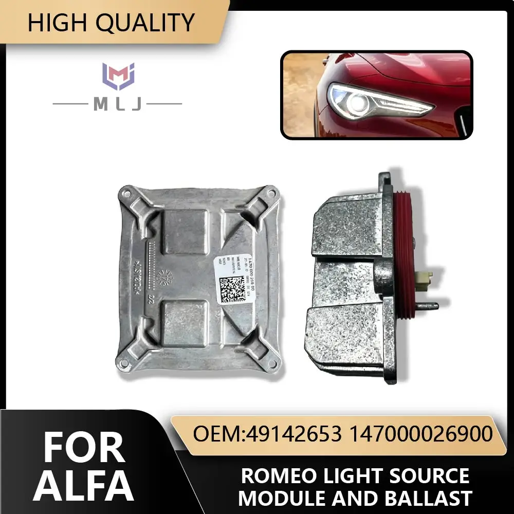 Headlight DRL Light Source 49142653 Module Xenon HID Ballast 147000026900 For Alfa Romeo Giulia Stelvio Direct Replacement
Headlight DRL Light Source 49142653 Module Xenon HID Ballast 147000026900 For Alfa Romeo Giulia Stelvio Direct Replacement