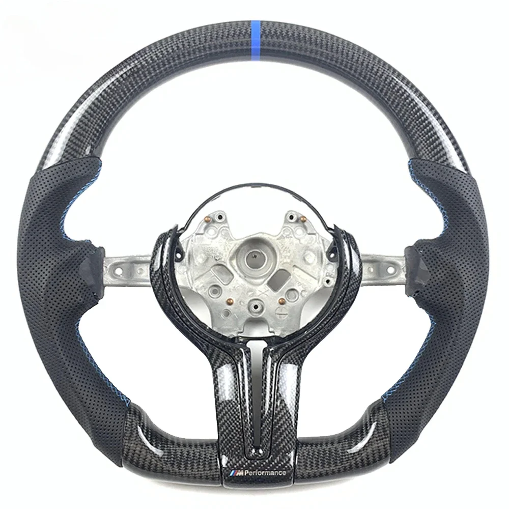 Custom Perforated leather Carbon Fiber Steering Wheel Fit for BMW M3 M6 F30 F32 F10 F20 X6 X5 X1 Car Steering Wheels
Custom Perforated leather Carbon Fiber Steering Wheel Fit for BMW M3 M6 F30 F32 F10 F20 X6 X5 X1 Car Steering Wheels