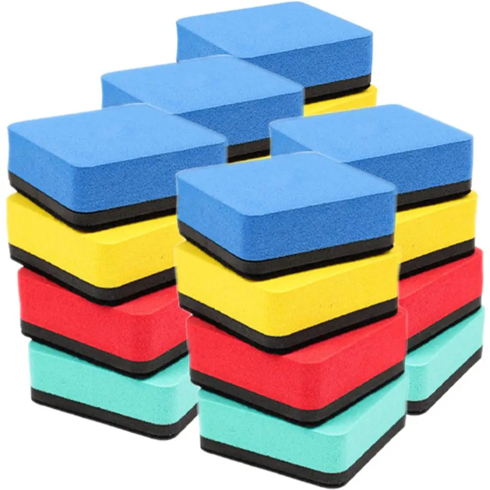 20 Pcs Colored Plate Eraser for White Board Dry Erase Magnetic Felt Cloth Kids Office Teaching Home Use Clean Reusable
20 Pcs Colored Plate Eraser for White Board Dry Erase Magnetic Felt Cloth Kids Office Teaching Home Use Clean Reusable