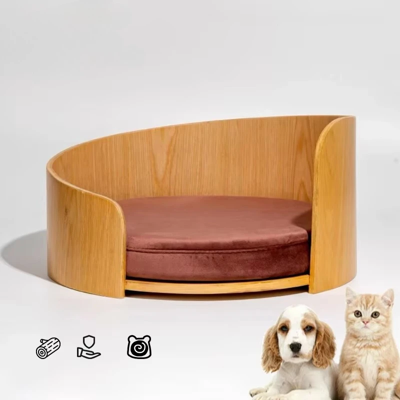 Cuddle Kennel Series Four Seasons Universal Detachable Solid Wood Pet Kennel Cat Bed & Dog Sofa with Spacious Outdoor Space
Cuddle Kennel Series Four Seasons Universal Detachable Solid Wood Pet Kennel Cat Bed & Dog Sofa with Spacious Outdoor Space