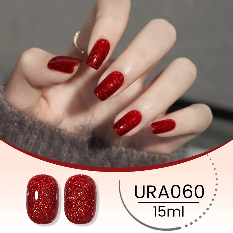 UR SUGAR 15ml Glitter Red Series Color Gel Gel Varnishes All For Nails Soak Off UV LED Semi Permanent Nail Art Gel Varnish
UR SUGAR 15ml Glitter Red Series Color Gel Gel Varnishes All For Nails Soak Off UV LED Semi Permanent Nail Art Gel Varnish