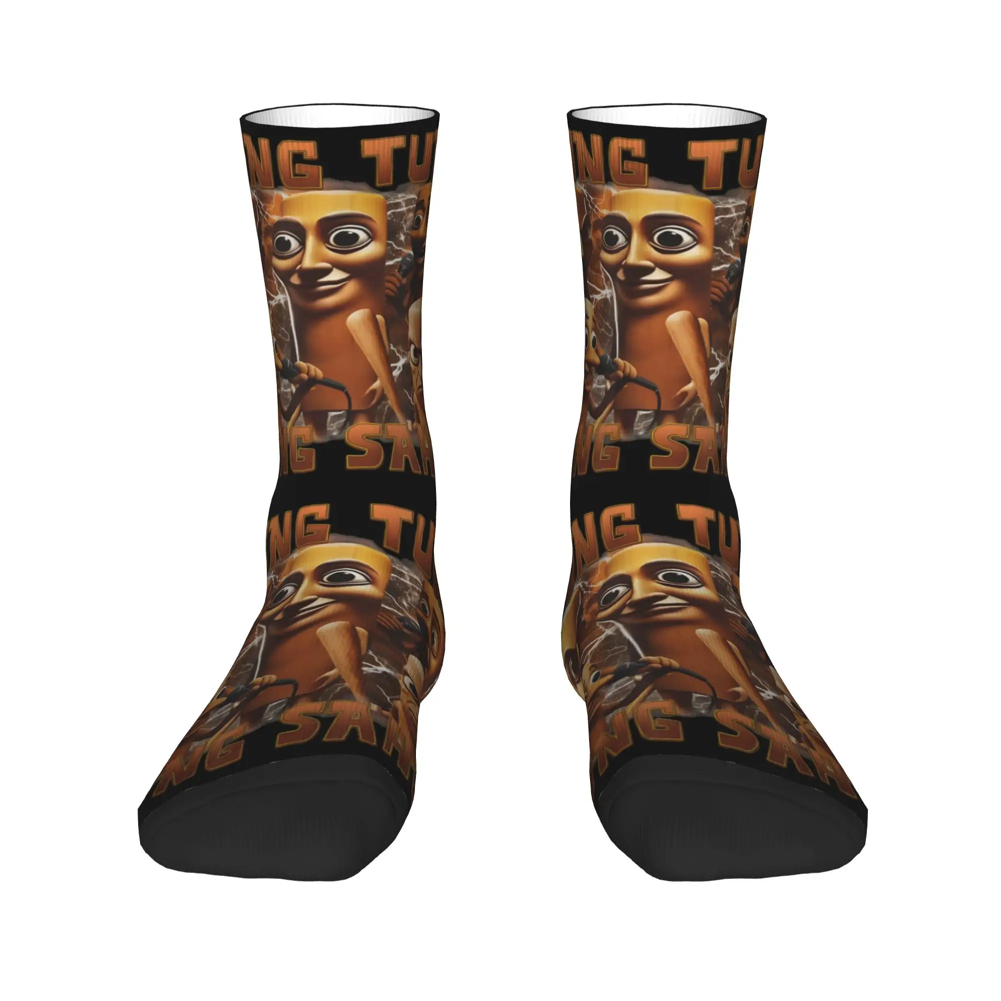 Cool Tung Tung Tung Sahur Italian Brainrot Meme Socks Women Men Warm 3D Print Football Sports Socks
Cool Tung Tung Tung Sahur Italian Brainrot Meme Socks Women Men Warm 3D Print Football Sports Socks