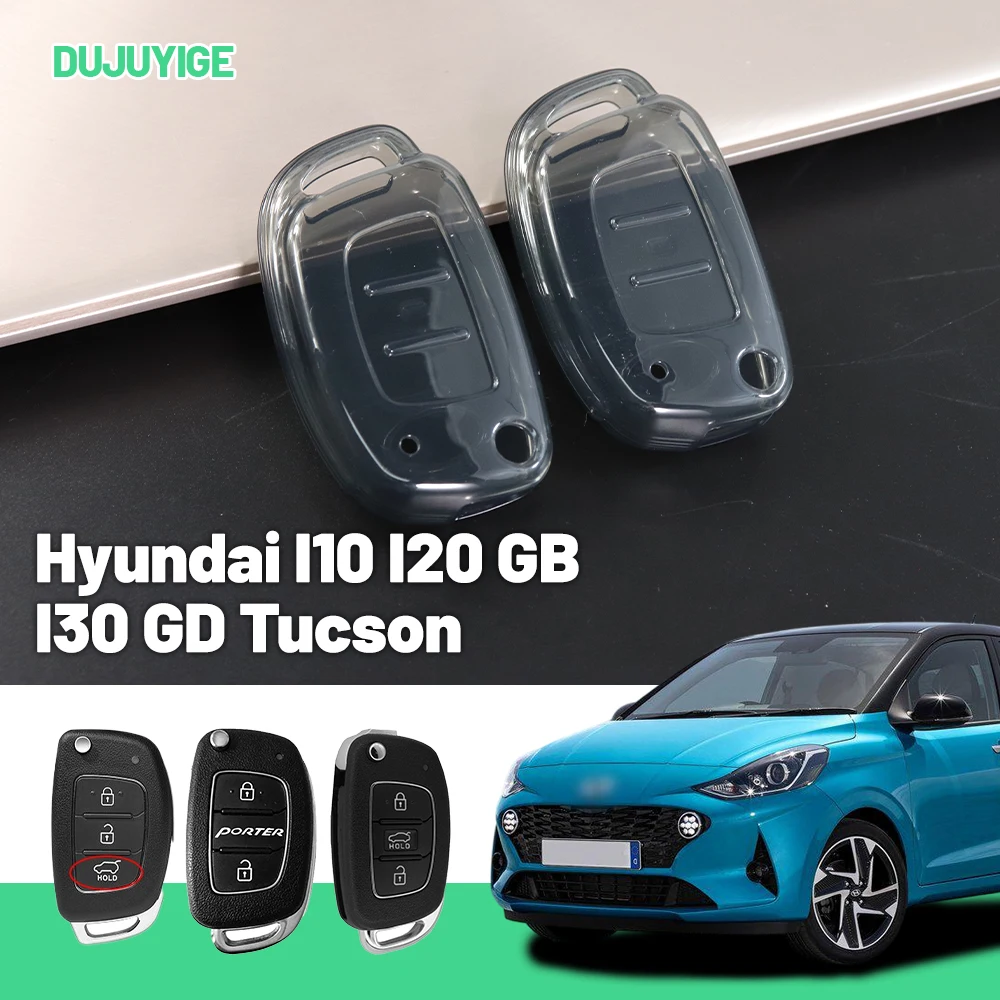 Clear TPU Car Key Case For Hyundai I10 I20 GB I30 GD Tucson LM Tucson TL Key Fob Cover Protector Shell Auto Accessories
Clear TPU Car Key Case For Hyundai I10 I20 GB I30 GD Tucson LM Tucson TL Key Fob Cover Protector Shell Auto Accessories