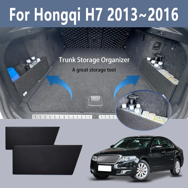 For Hongqi H7 2013~2016 Multifunction Trunk Storage Partition Thickening Storage Auto Interior Parts Organizer Car Accessories
For Hongqi H7 2013~2016 Multifunction Trunk Storage Partition Thickening Storage Auto Interior Parts Organizer Car Accessories