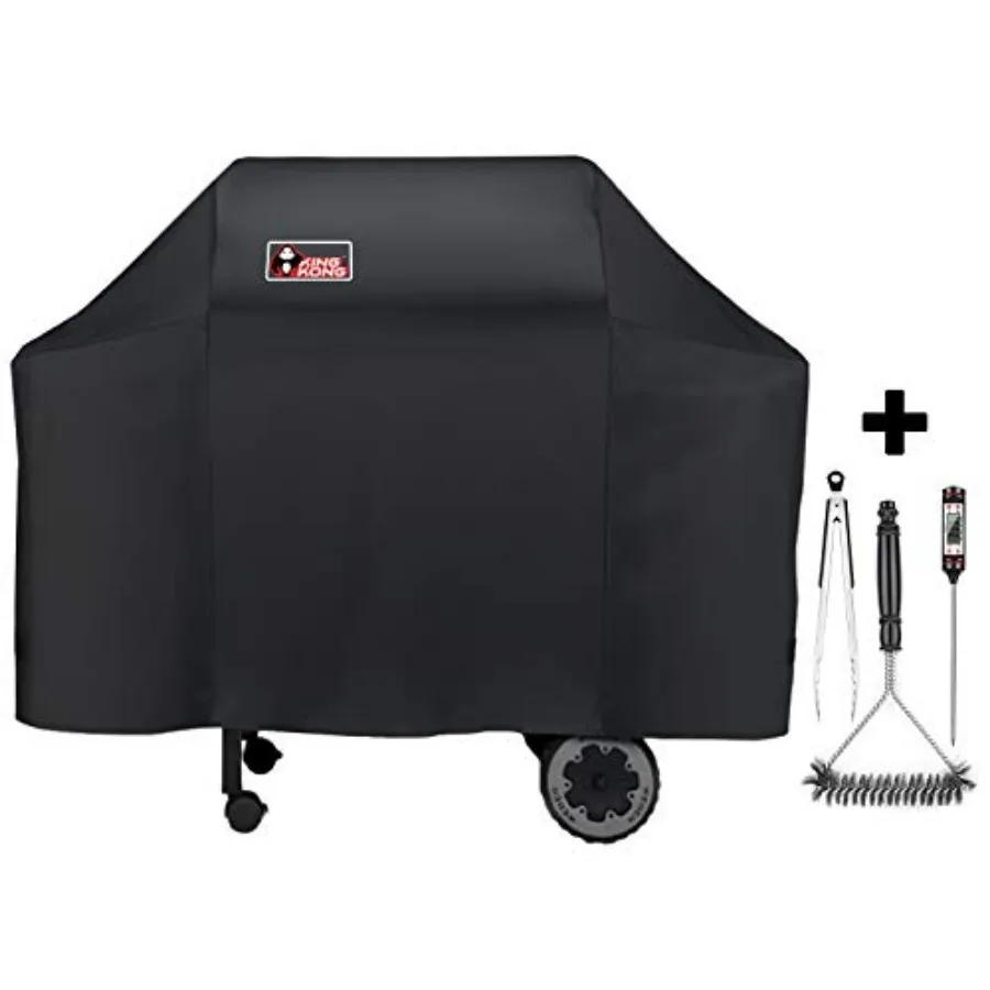 7573/7106 Grill Cover for Weber Spirit 200, 300 Series and Genesis Silver Gas Grill with Grill Brush, Tongs and Thermometer
7573/7106 Grill Cover for Weber Spirit 200, 300 Series and Genesis Silver Gas Grill with Grill Brush, Tongs and Thermometer
