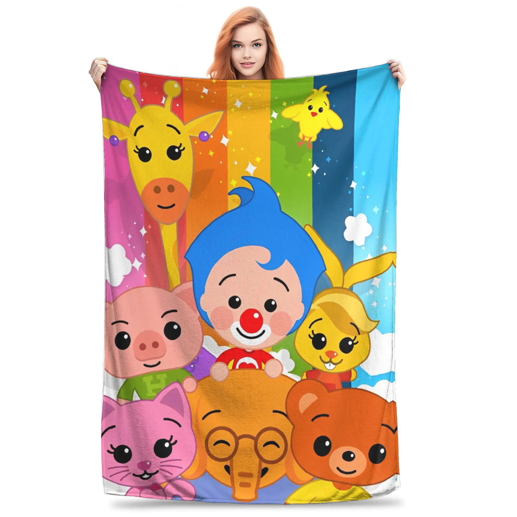Clown Plims Blanket Cover Flannel Lightweight Thin Throw Blankets for Outdoor Travel Bedspread
Clown Plims Blanket Cover Flannel Lightweight Thin Throw Blankets for Outdoor Travel Bedspread