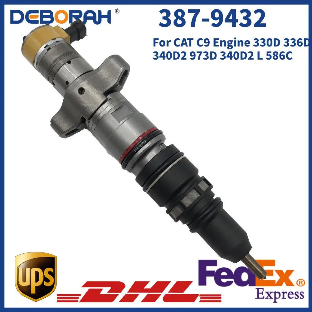 New Fuel Injector 387-9432 for CAT C9 Engine 330D 336D 340D2 973D 340D2 L 586C 10R-7223
New Fuel Injector 387-9432 for CAT C9 Engine 330D 336D 340D2 973D 340D2 L 586C 10R-7223