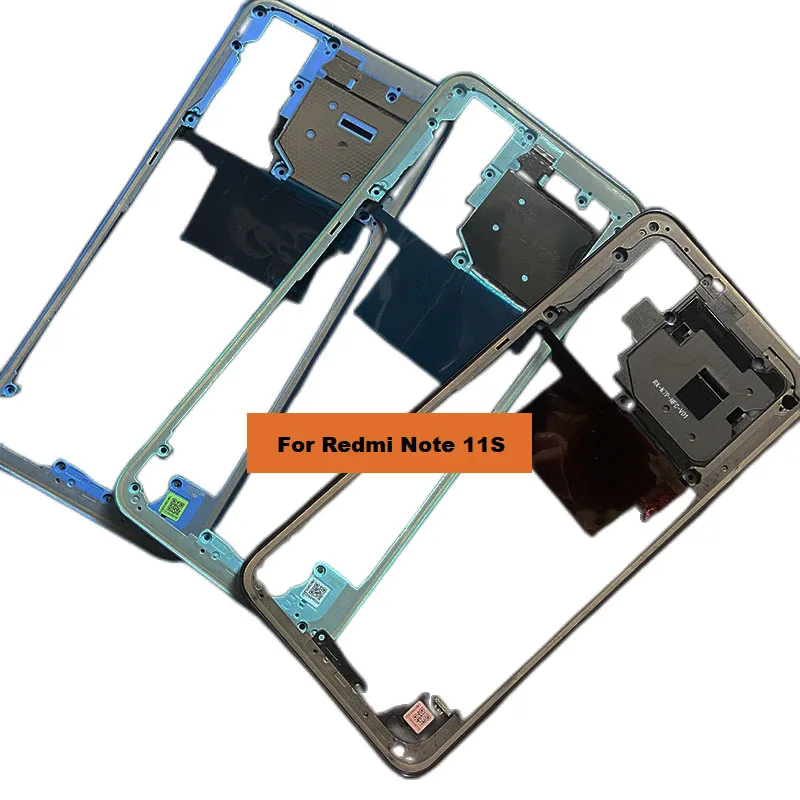 Новая средняя рамка для Xiaomi Redmi Note 11S Передняя рамка Корпус задняя средняя пластина Замена 2201117SG
Новая средняя рамка для Xiaomi Redmi Note 11S Передняя рамка Корпус задняя средняя пластина Замена 2201117SG