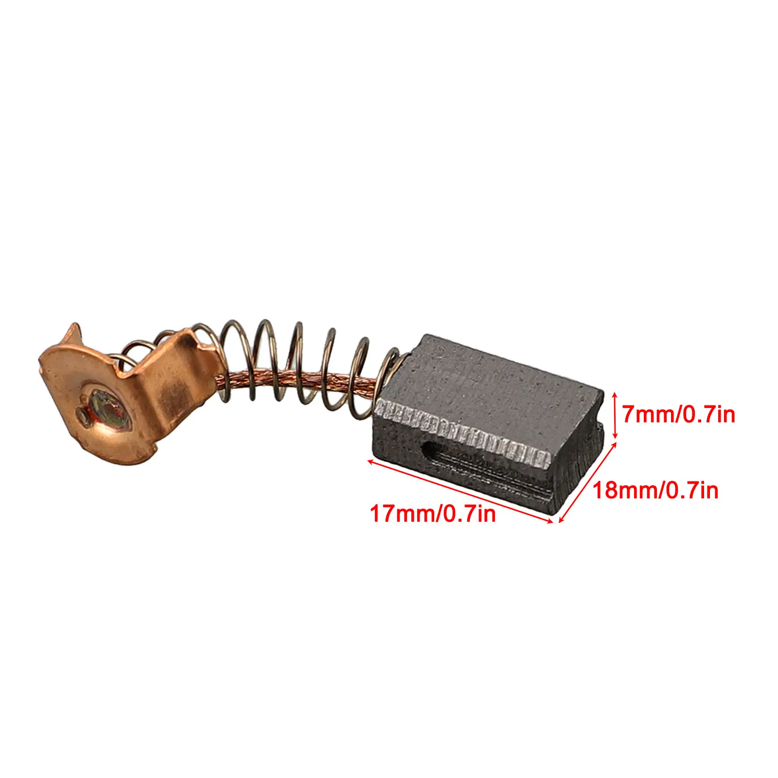 5Pairs Carbon Brushes Angle Grinder Motor Carbon Brush 12X8X5mm For WS125 G720 Replacement Power Tool Accessories
5Pairs Carbon Brushes Angle Grinder Motor Carbon Brush 12X8X5mm For WS125 G720 Replacement Power Tool Accessories