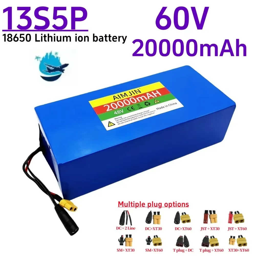 13S5P Battery Pack 20000mAh 48V 18650 Lithium battery Suitable for scooters, mountain bikes,with BMS
13S5P Battery Pack 20000mAh 48V 18650 Lithium battery Suitable for scooters, mountain bikes,with BMS