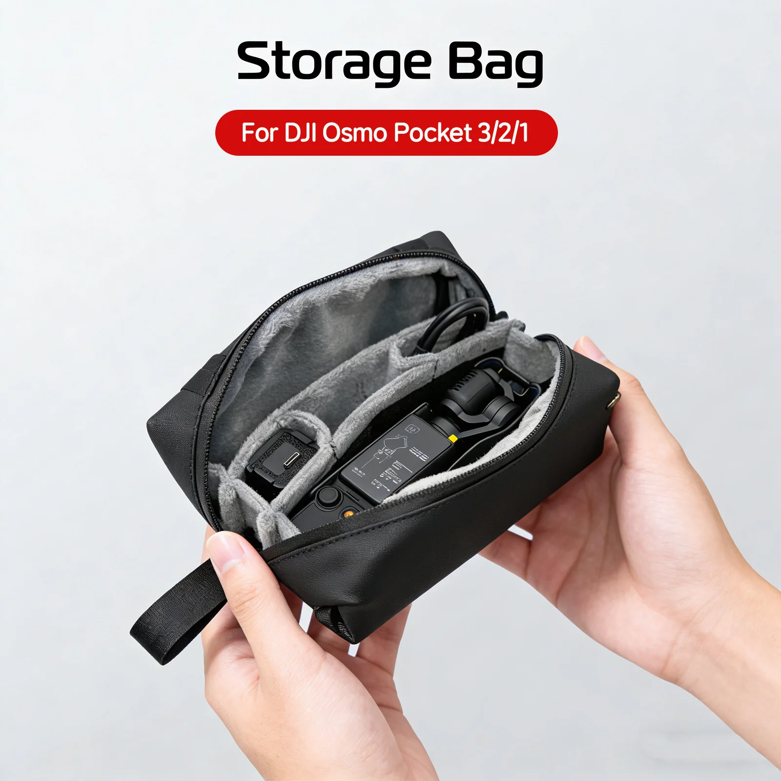 Portable Storage Bag For For DJI Osmo Pocket 3/2/1 Carrying Bag Nylon Waterproof Material Action Camera Accessories
Portable Storage Bag For For DJI Osmo Pocket 3/2/1 Carrying Bag Nylon Waterproof Material Action Camera Accessories