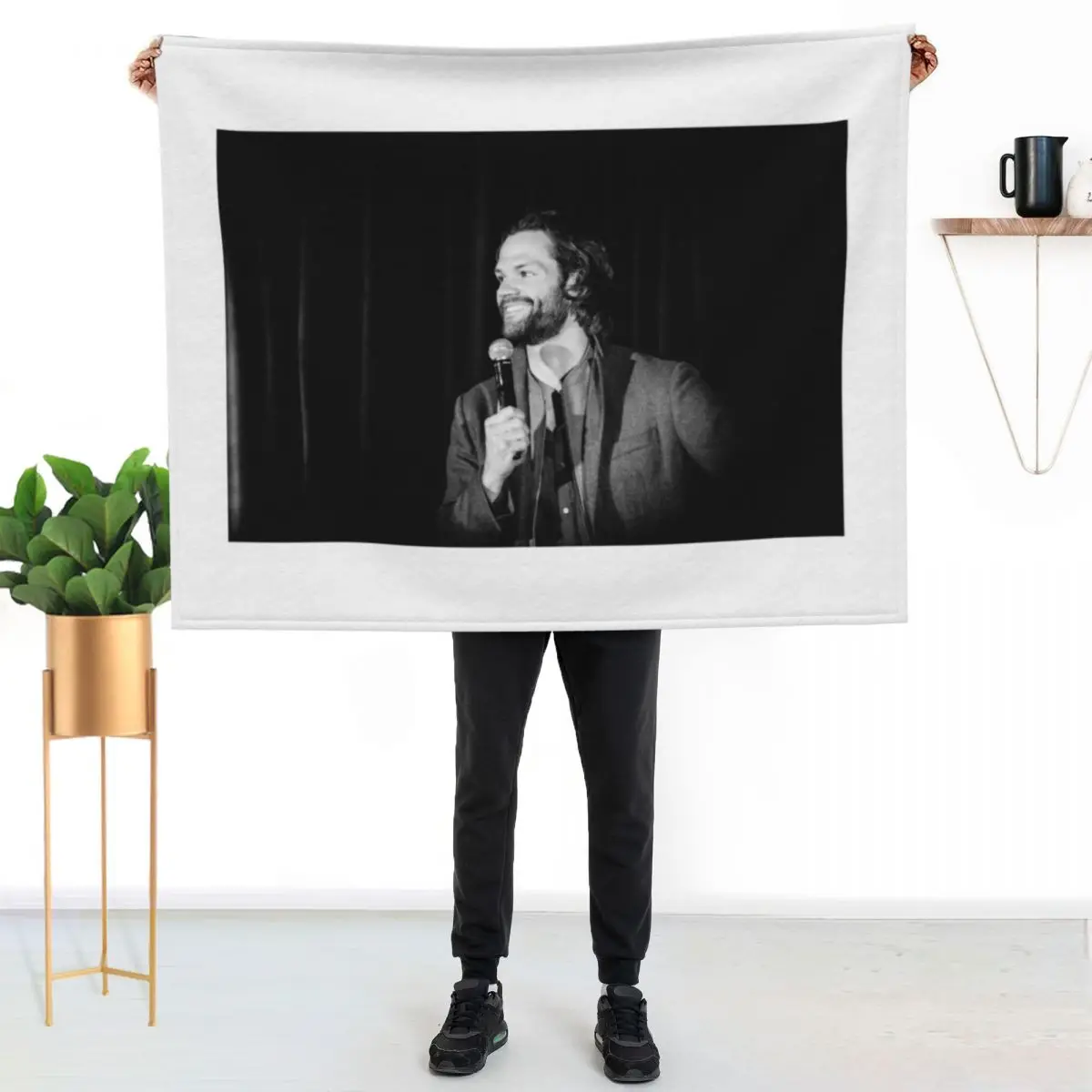 Jared Padalecki Throw Blanket Color Fast Cozy Throw Blanket
Jared Padalecki Throw Blanket Color Fast Cozy Throw Blanket
