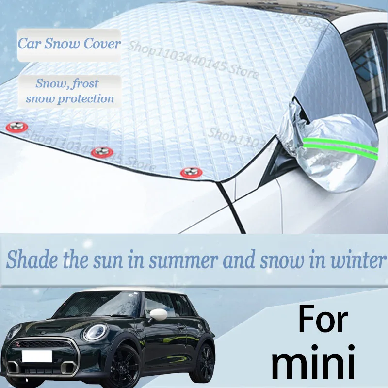 For mini car Snow Windscreen, Snow, Frost, Dust and UV Visor, Winter car clothing, thick magnetic
For mini car Snow Windscreen, Snow, Frost, Dust and UV Visor, Winter car clothing, thick magnetic