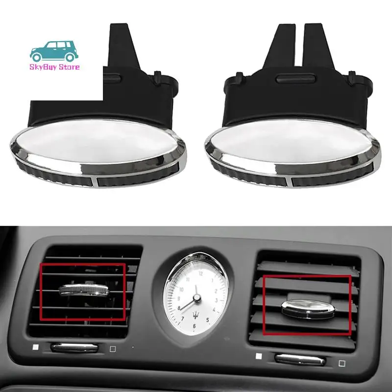 4X For Maserati Quattroporte Grancabrio Granturismo Car Front Rear Air Conditioning AC Vent Grille Slider Clips Kit
4X For Maserati Quattroporte Grancabrio Granturismo Car Front Rear Air Conditioning AC Vent Grille Slider Clips Kit