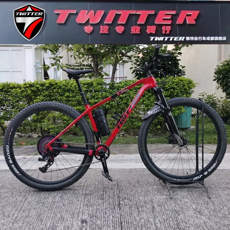 TWITTER WARRIORpro SRAM SX EAGLE-12s EDS OX-12S XC Class27,5/29 дюймов внедорожный горный велосипед из углеродного волокна с гидравлическими дисковыми тормозами
TWITTER WARRIORpro SRAM SX EAGLE-12s EDS OX-12S XC Class27,5/29 дюймов внедорожный горный велосипед из углеродного волокна с гидравлическими дисковыми тормозами