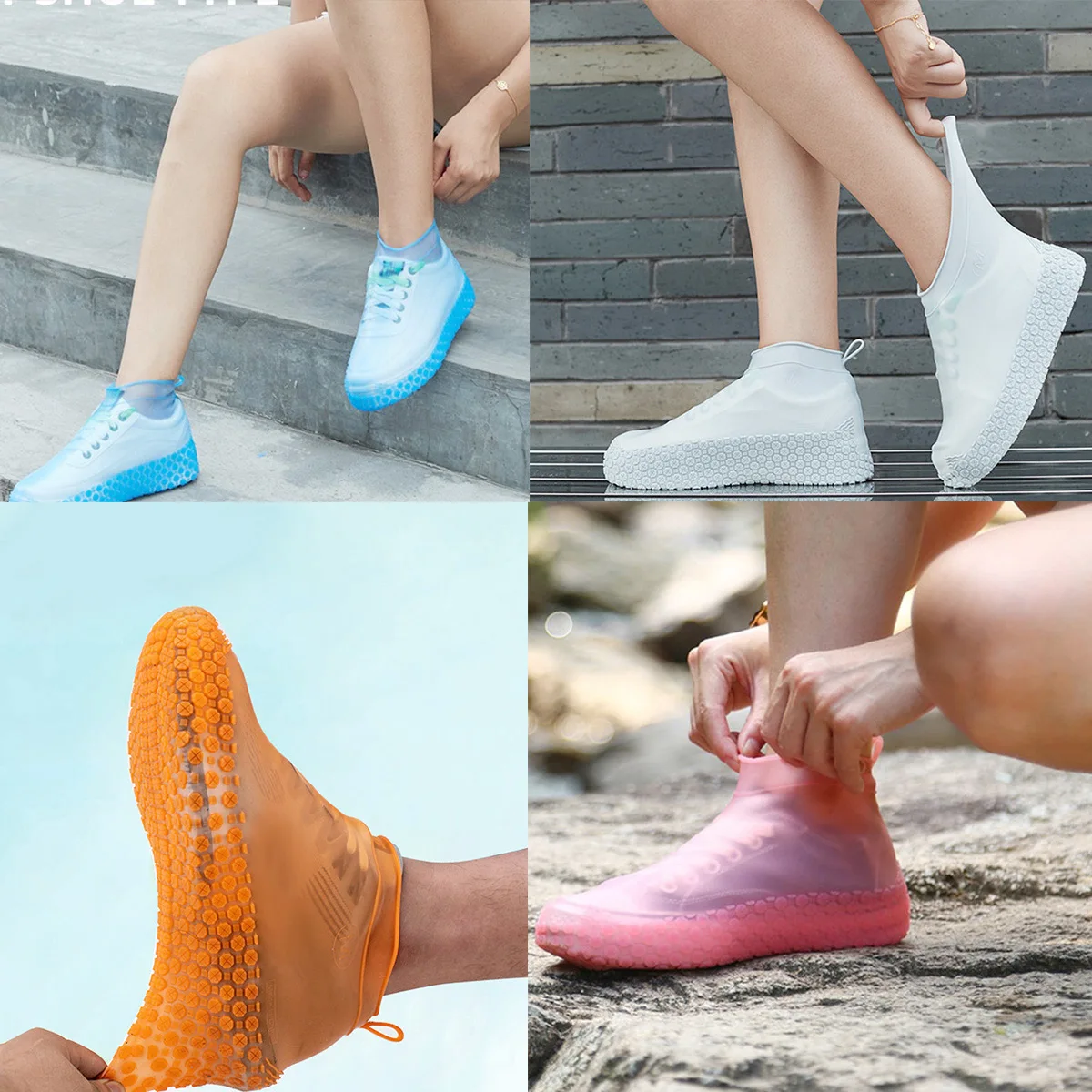 Waterproof Rain Shoe Covers Anti Outdoor Foldable Reusable Galoshes Shoe Protectors for Men Women Dust Mud Rain
Waterproof Rain Shoe Covers Anti Outdoor Foldable Reusable Galoshes Shoe Protectors for Men Women Dust Mud Rain