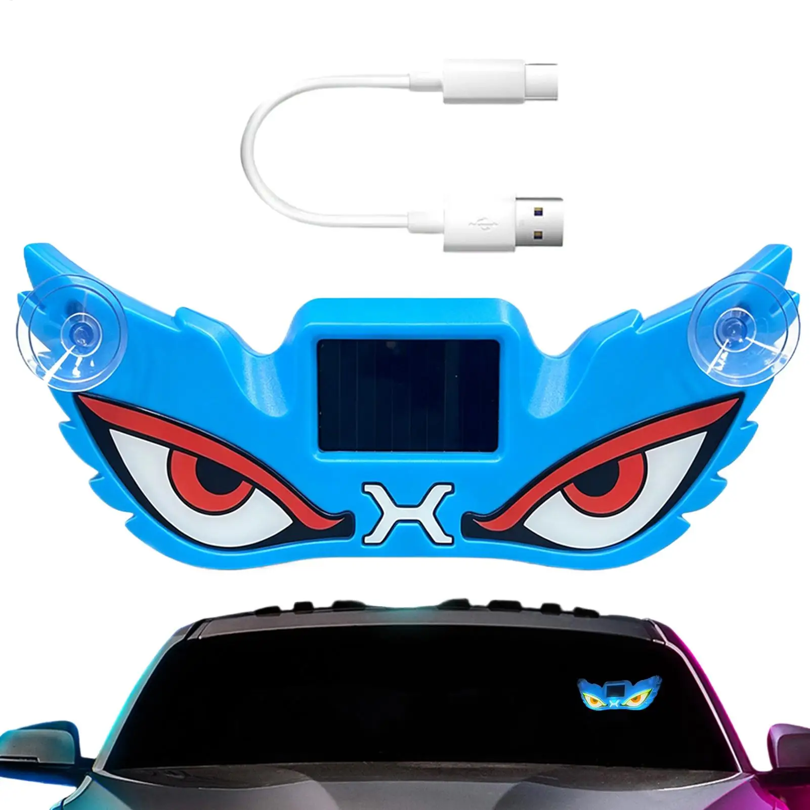 Eye Solar Car LED Ambient Light Wireless 5 Modes Dynamic Decoration Solar Powered LED Car Light For Vehicle SUV Van RV Truck
Eye Solar Car LED Ambient Light Wireless 5 Modes Dynamic Decoration Solar Powered LED Car Light For Vehicle SUV Van RV Truck