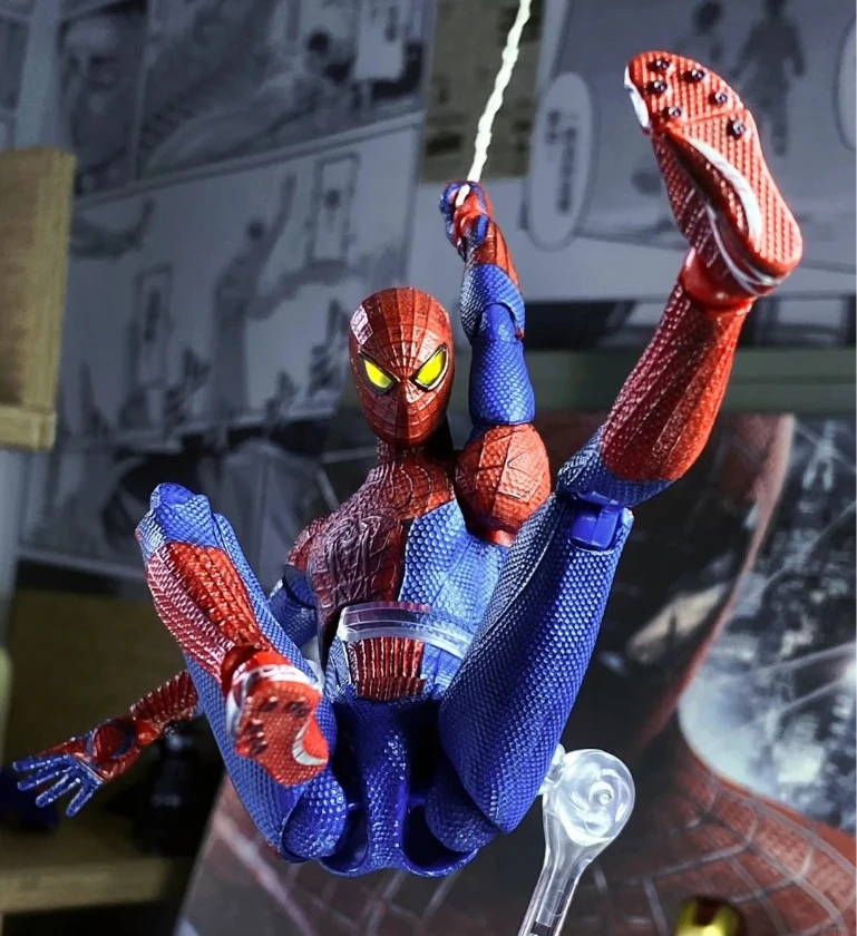 New Ct Toys Mafex 001 Spiderman Action Figure - Peter Parker the Amazing Spider-Man Anime Figurine Customized Collectible Toy
New Ct Toys Mafex 001 Spiderman Action Figure - Peter Parker the Amazing Spider-Man Anime Figurine Customized Collectible Toy