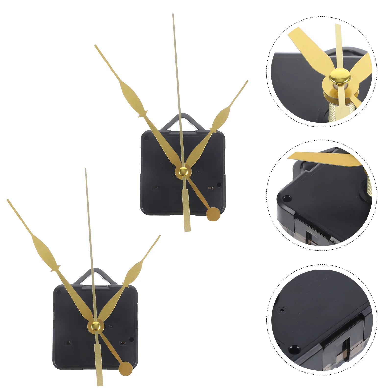 2Sets Durable Wall Clock Movement Plastic Replacement Mechanism Repair Kit DIY Parts for Cross Stitch Embroidery Frameless
2Sets Durable Wall Clock Movement Plastic Replacement Mechanism Repair Kit DIY Parts for Cross Stitch Embroidery Frameless