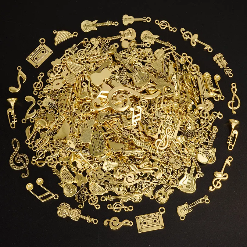 Gold Color Musical Note Guitar Magnetic Tape Metal Random Mix Charms For Jewelry Making Supplies DIY Earrings Bracelets Pendant
Gold Color Musical Note Guitar Magnetic Tape Metal Random Mix Charms For Jewelry Making Supplies DIY Earrings Bracelets Pendant