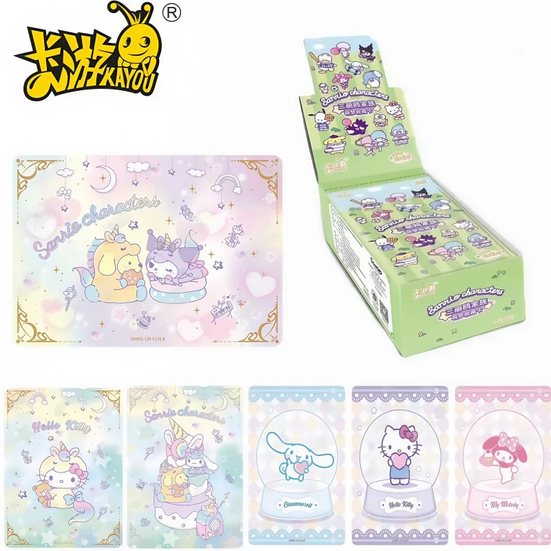 Kayou Sanrio One Yuan Pack Episode 1 Classic Pack Cute Vitality Kitty Cinnamoroll Film Card Dream Collection Card Children Gift
Kayou Sanrio One Yuan Pack Episode 1 Classic Pack Cute Vitality Kitty Cinnamoroll Film Card Dream Collection Card Children Gift