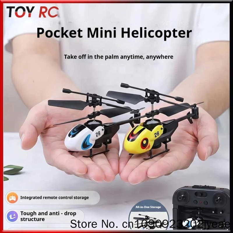 Mini Remote-Controlled Airplane 3.5-Channel Drop Resistant Remote-Controlled Airplane Pocket Fingertip Aircraft Model Adult Toy
Mini Remote-Controlled Airplane 3.5-Channel Drop Resistant Remote-Controlled Airplane Pocket Fingertip Aircraft Model Adult Toy