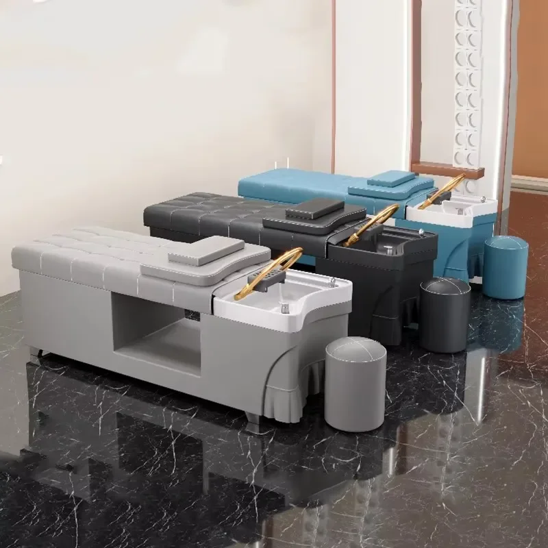 Unique Shampoo Bed Stylist Shampoo Steamer Salon Modern Circulation Shampoo Bed Barber Equipment Barbearia Commercial Furniture
Unique Shampoo Bed Stylist Shampoo Steamer Salon Modern Circulation Shampoo Bed Barber Equipment Barbearia Commercial Furniture