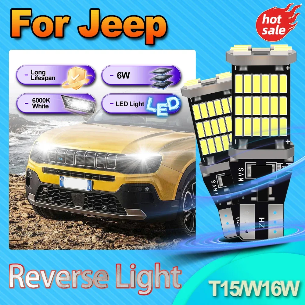 T15 W16W Reverse Light Ampoule 12V Flashing Backup Lamp 6W Canbus 3400LM For Jeep Wrangler Jk Compass Renegade Cherokee Patriot
T15 W16W Reverse Light Ampoule 12V Flashing Backup Lamp 6W Canbus 3400LM For Jeep Wrangler Jk Compass Renegade Cherokee Patriot