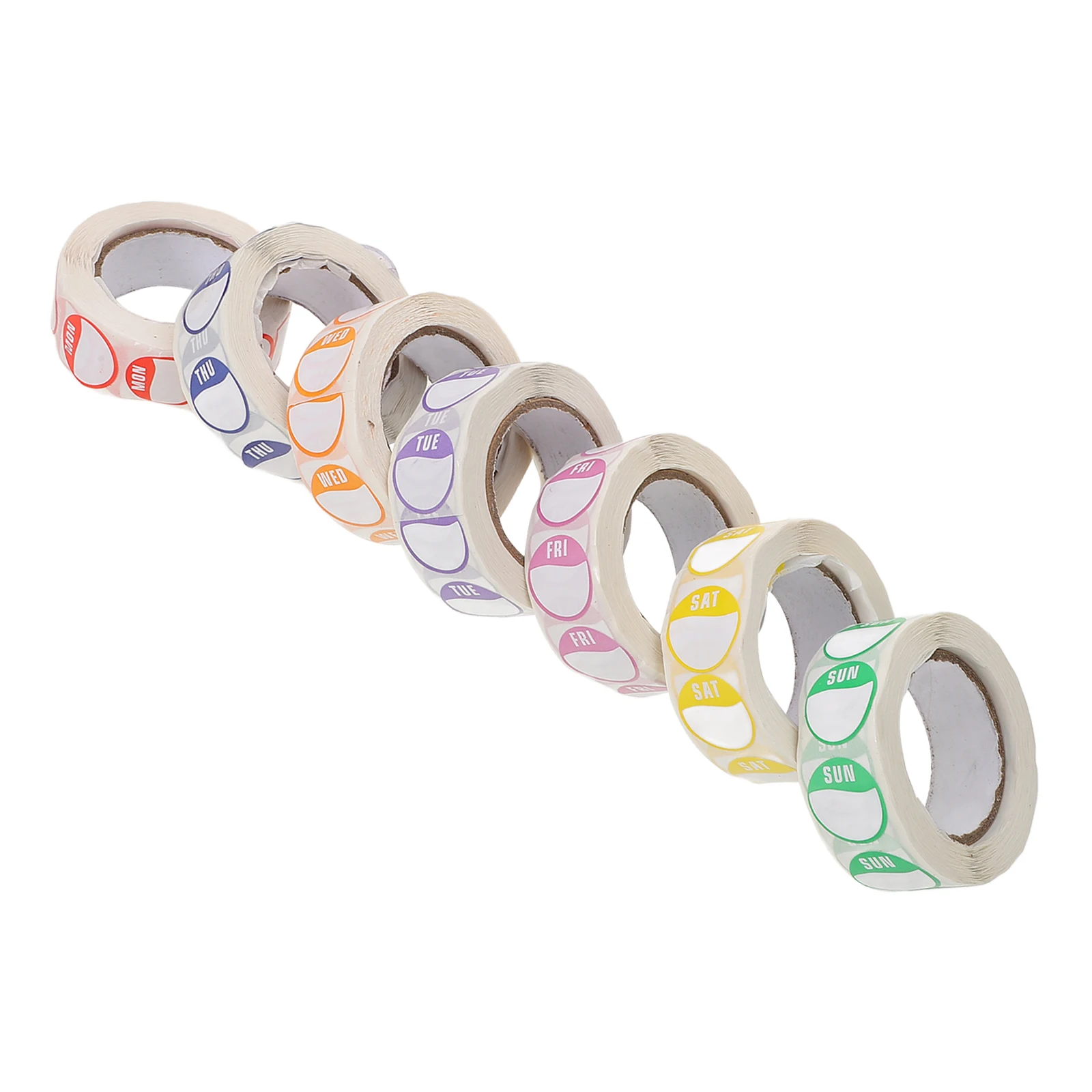 Time Management Stickers 7 Rolls Adhesive Labels 20mm Coated Paper Restaurant Food Weekday Days of Week Date for Packaging
Time Management Stickers 7 Rolls Adhesive Labels 20mm Coated Paper Restaurant Food Weekday Days of Week Date for Packaging