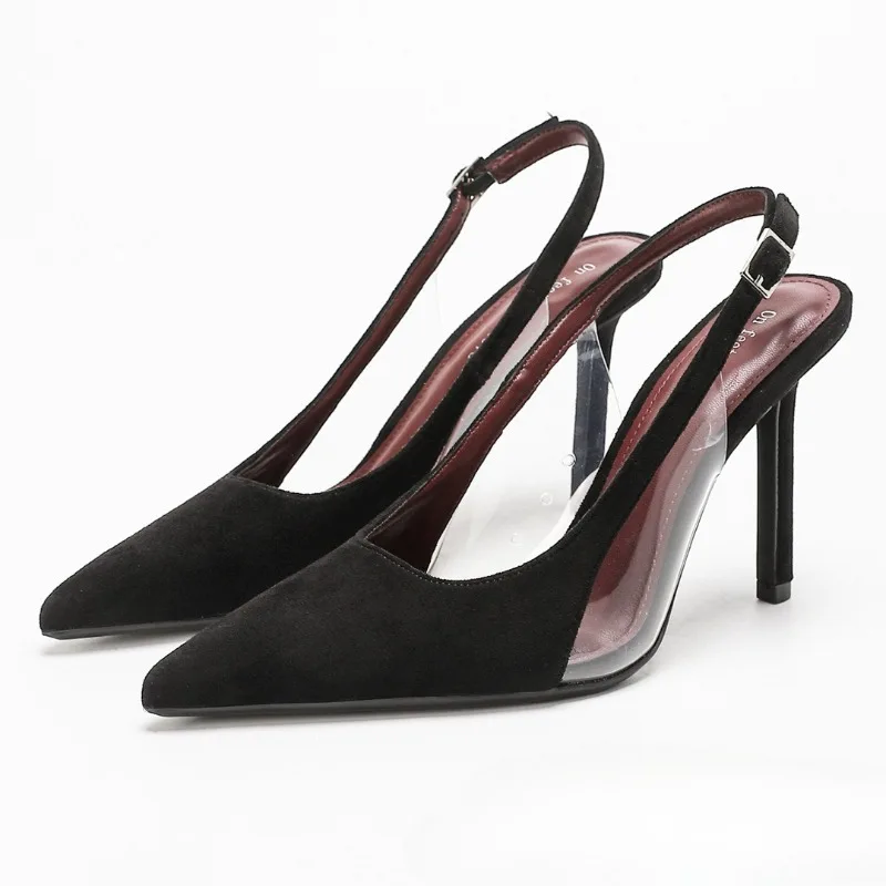 Элегантные женские туфли-лодочки с острым носком на тонком каблуке, модные фланелевые туфли для вечеринок и офиса, с ремешком на щиколотке
Элегантные женские туфли-лодочки с острым носком на тонком каблуке, модные фланелевые туфли для вечеринок и офиса, с ремешком на щиколотке