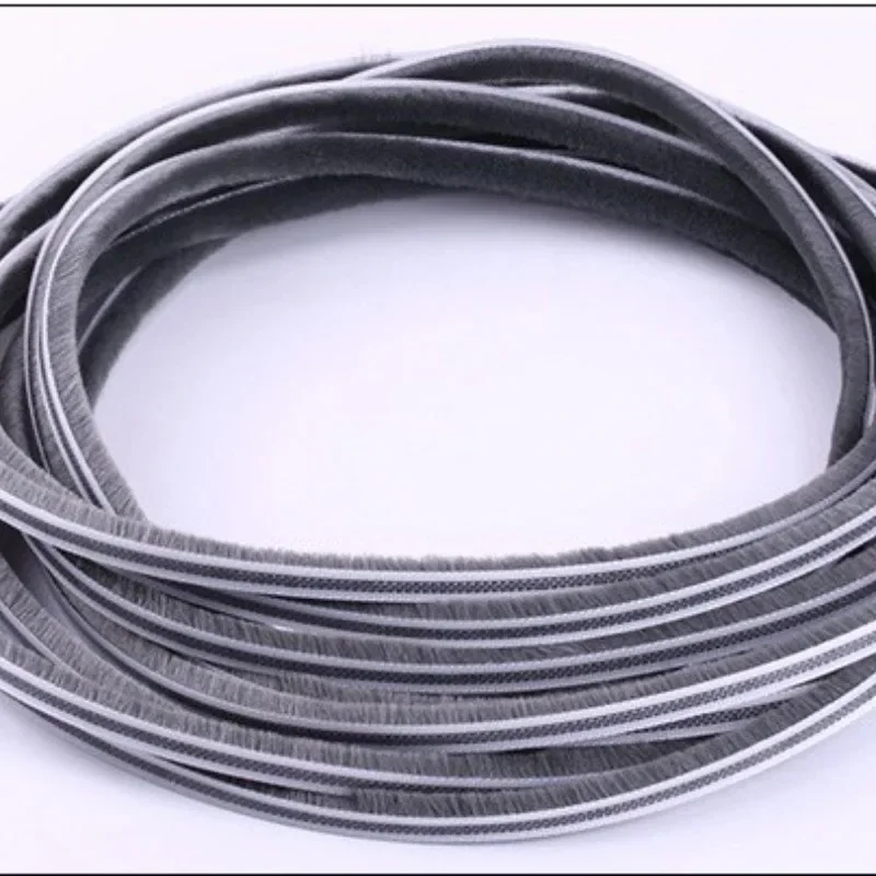 10M 5/6/7mm Elastic straight hair sealing strip Door/Window gap foam Groove Nylon Pile Brush Seal Weatherstrip Dust Proof Strip
10M 5/6/7mm Elastic straight hair sealing strip Door/Window gap foam Groove Nylon Pile Brush Seal Weatherstrip Dust Proof Strip