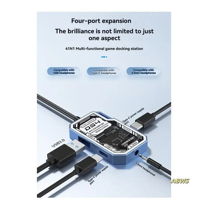 Прозрачный USB-разветвитель типа C 4 в 1, с портами USB3.0 и RJ45 для ноутбуков, аксессуары для док-станции для ПК
Прозрачный USB-разветвитель типа C 4 в 1, с портами USB3.0 и RJ45 для ноутбуков, аксессуары для док-станции для ПК