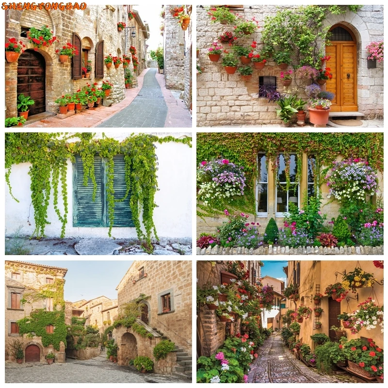 Spring Summer Village Town Photography Backdrop Spring Stone House Natural Scenery Room Decor Photographic Background Props
Spring Summer Village Town Photography Backdrop Spring Stone House Natural Scenery Room Decor Photographic Background Props