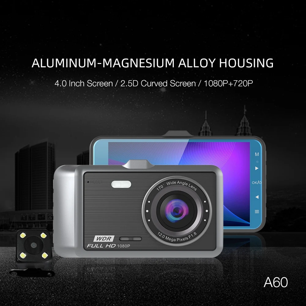 Dashcams,Driving Recorder 4.0 Inch IPS HD Screen Front And Rear Dual Lens Parking Monitor 1080P Car Driving Recorder-N25R
Dashcams,Driving Recorder 4.0 Inch IPS HD Screen Front And Rear Dual Lens Parking Monitor 1080P Car Driving Recorder-N25R